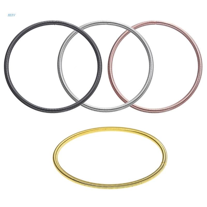 Vòng Đeo Tay Lò Xo Bằng Thép Không Gỉ Có Thể Thu Gọn Nhiều Màu Sắc