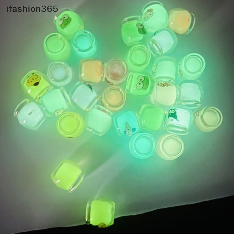 Set 2 Lọ Mật Ong Mini Bằng Nhựa Resin Phát Sáng Dễ Thương Thời Trang ifashion365