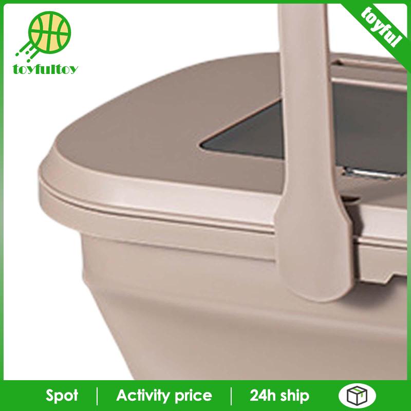 Chậu Rửa Gấp Gọn Có Nắp Đậy Dùng Cho Cắm Trại / Cà Phê