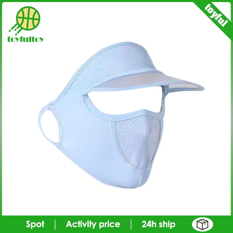 Mũ Chống Nắng Kèm Tấm Che Mặt Che Phủ Vành Tiện Dụng Cho Nữ Leo Núi / Du Lịch