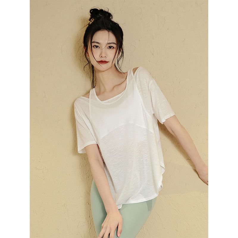 Áo Thun Thể Thao Ngắn Tay Dáng Rộng Thoáng Khí Thời Trang Mùa Hè Cho Nữ