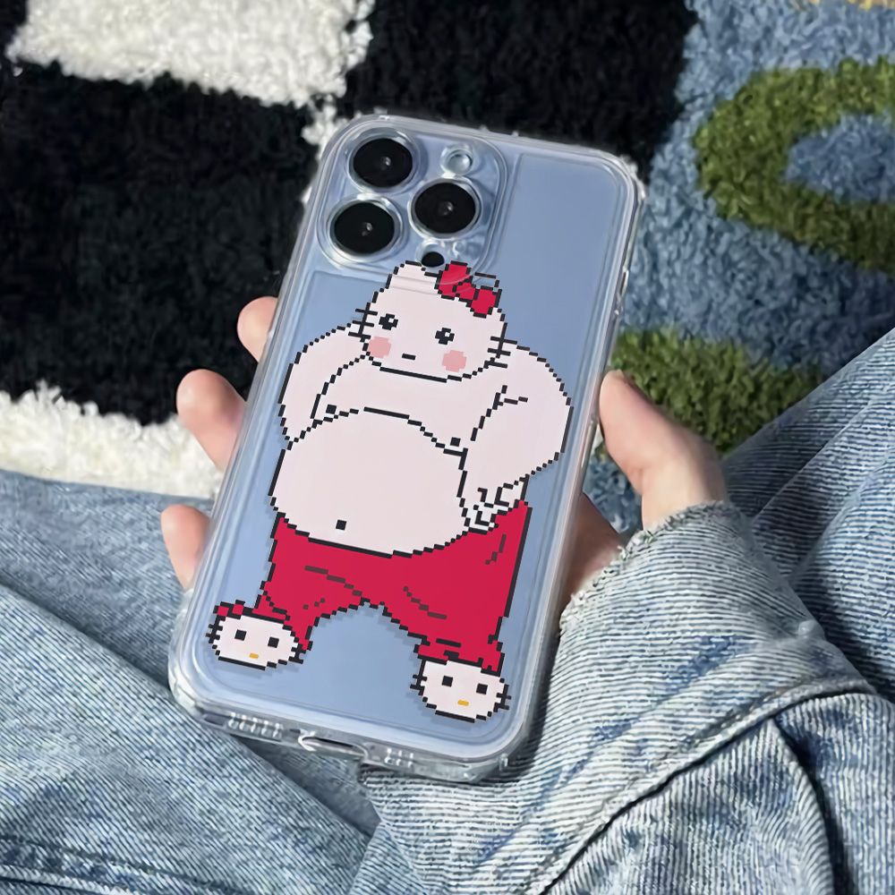 ✅Ốp Điện Thoại Mềm Chống Sốc Họa Tiết Hello Kitty Cho Iphone 13 12 Max 6In7814 Pro11 plus ZWSC