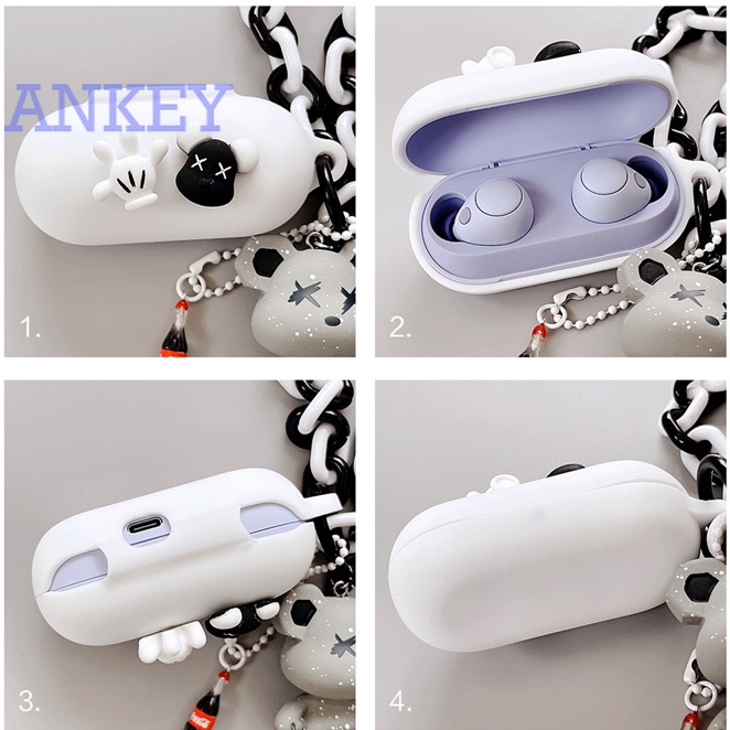 For Sony WF-C700N / WF-C500 Case C700N C500 Protective Cute Cartoon Cover Bluetooth Earphone Shell Accessories TWS Headphone Portable