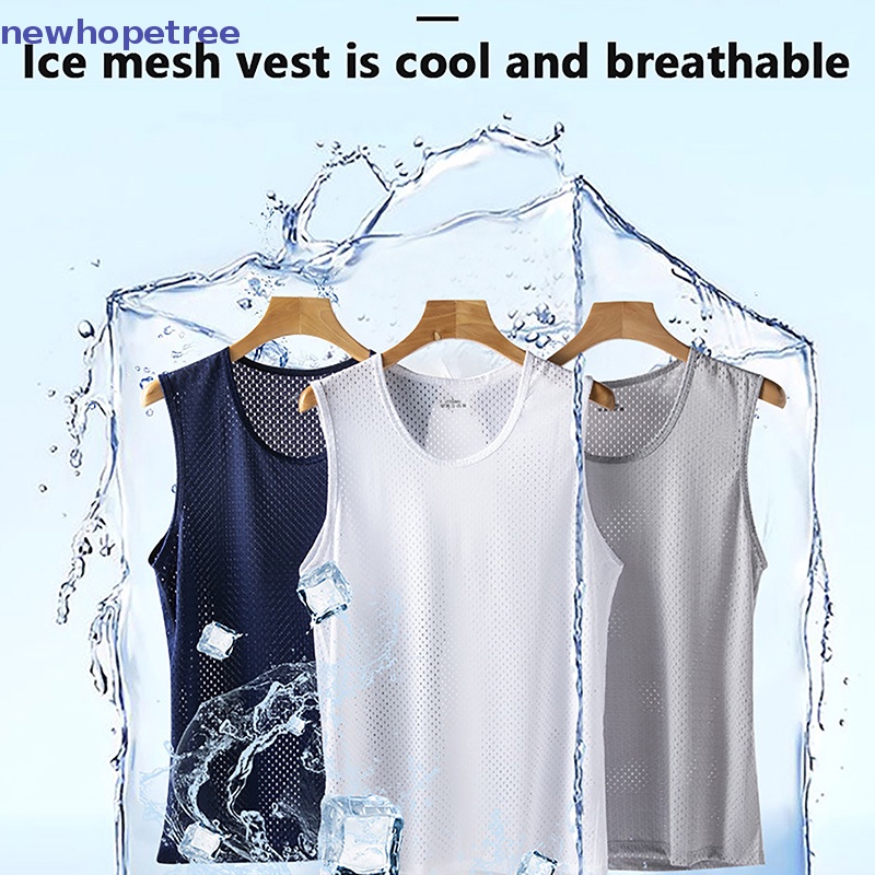 Áo Sát Nách Đi Xe Đạp Phối Lưới Thời Trang Mùa Hè Cho Nam Giới