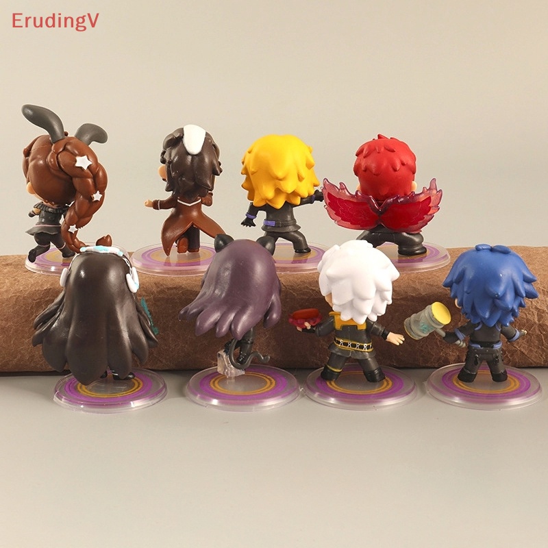 [ErudingV] Set 8 Mô Hình Búp Bê Anime Douluo Mainland Trang Trí Để Bàn / Xe Hơi / Nhà Cửa [Mới]