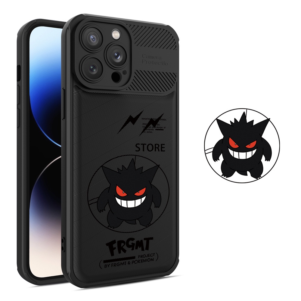 Ốp Điện Thoại Sợi Carbon Hình Pokemon Cho iphone 13 Pro MAX 13Pro 13ProMax 12 12ProMax 11 11Pro 11ProMax X XS MAX XR SE 2020 ip 7 8