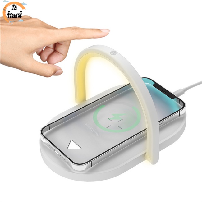 Đế Sạc Điện Thoại Không Dây 15w 3 Trong 1 Có Thể Gập Lại Tiện Dụng