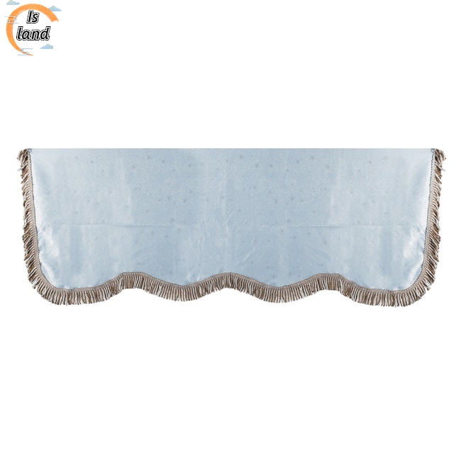 Vỏ Bọc Đàn Piano 88 Phím Đơn Giản Màu Trơn Phối Tua Rua Chống Bụi