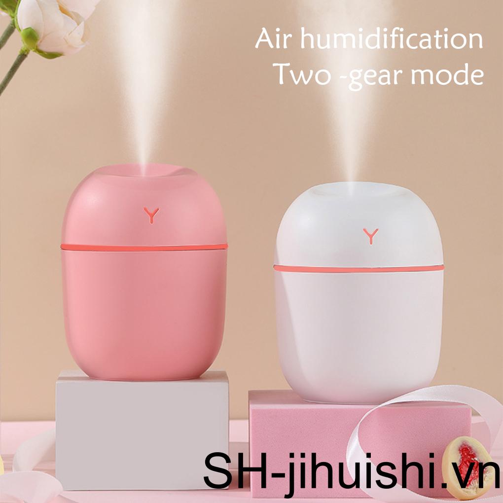 Máy Phun Sương Tạo Độ Ẩm Không Khí Mini Có Đèn Ngủ Không Gây Tiếng Ồn Đơn Giản Trang Trí Nhà Ở