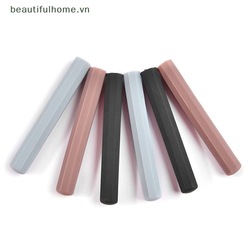 Set 3 Nắp Đậy Cọ Trang Trí Móng Tay Chuyên Dụng Cho Salon