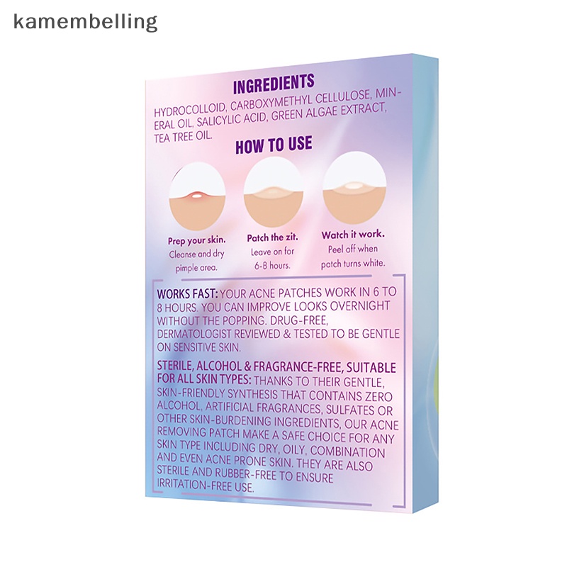 Bộ 54 Miếng Dán Loại Bỏ Mụn Trứng Cá kamembelling