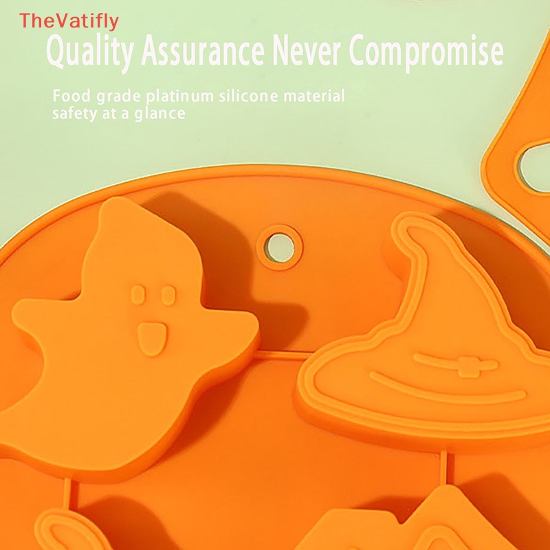 1 Khuôn Silicone Làm Đá / Sô Cô La Chủ Đề Halloween Đáng Sợ