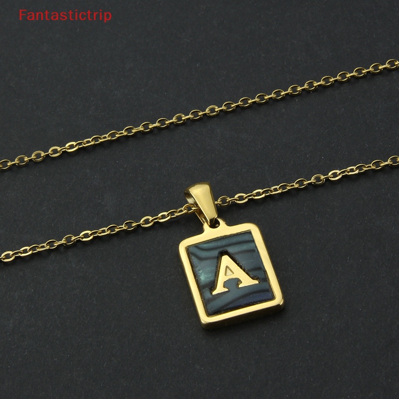 Vòng cổ Mặt 26 Chữ Cái Bằng Thép Không Gỉ Thời Trang Dành Cho Nữ