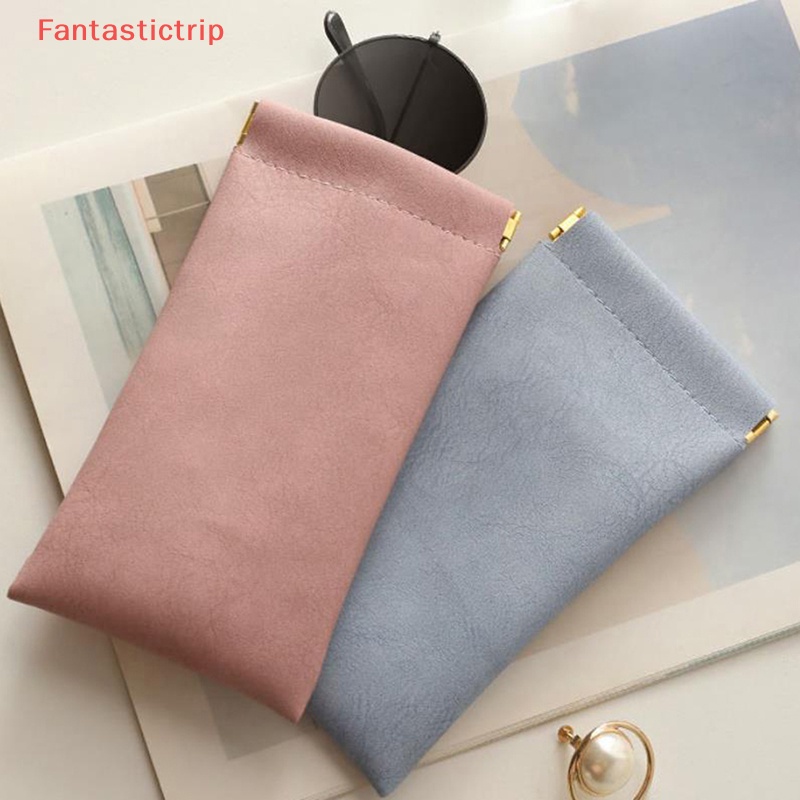 Túi Da PU Đựng Mắt Kính Chống Thấm Nước Tiện Dụng Mới