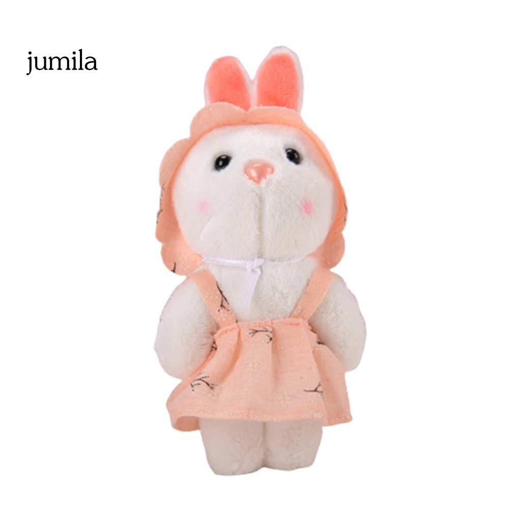 Móc Khóa Thỏ Nhồi Bông 12cm Đáng Yêu