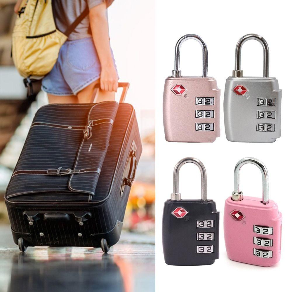 Ổ Khóa TSA Tùy Chỉnh Di Động Tiện Dụng Cho Túi Du Lịch