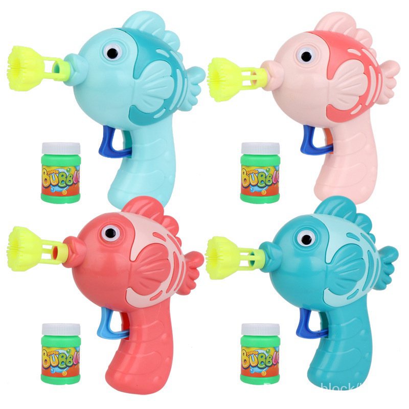 Đồ Chơi Súng Thổi Bong Bóng Tự Động Dành Cho Bé