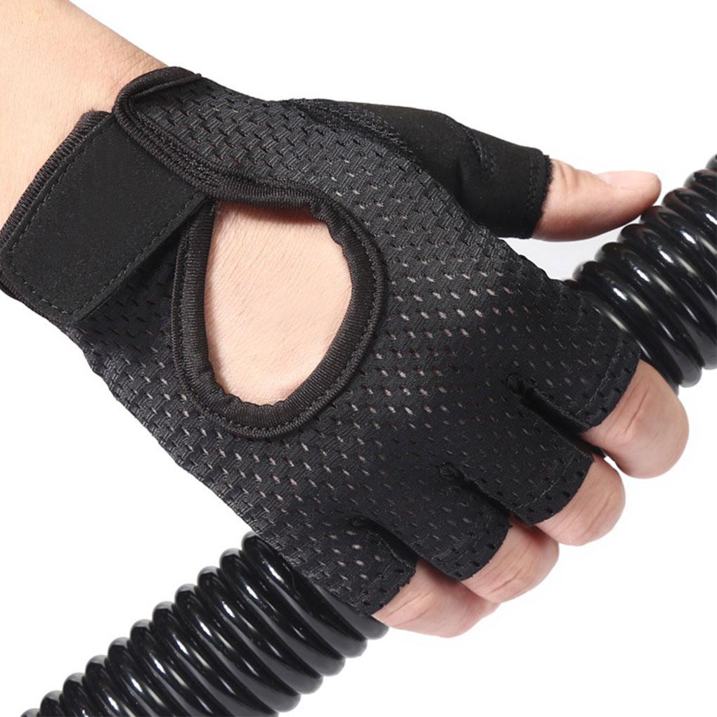 1 Đôi Găng Tay Lưới Thể Thao Chống Sốc Chống Trượt Có Thể Điều Chỉnh Cho Nam Nữ