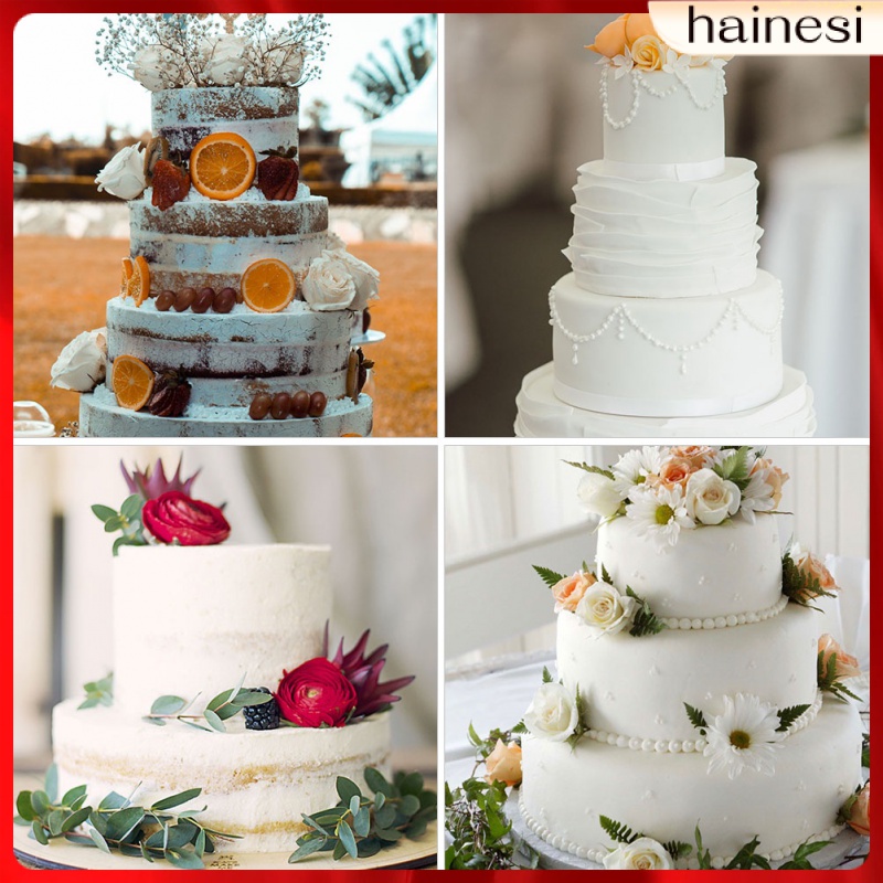 Set 4 Mô Hình Bánh Kem Giả Trang Trí Tiệc Cưới