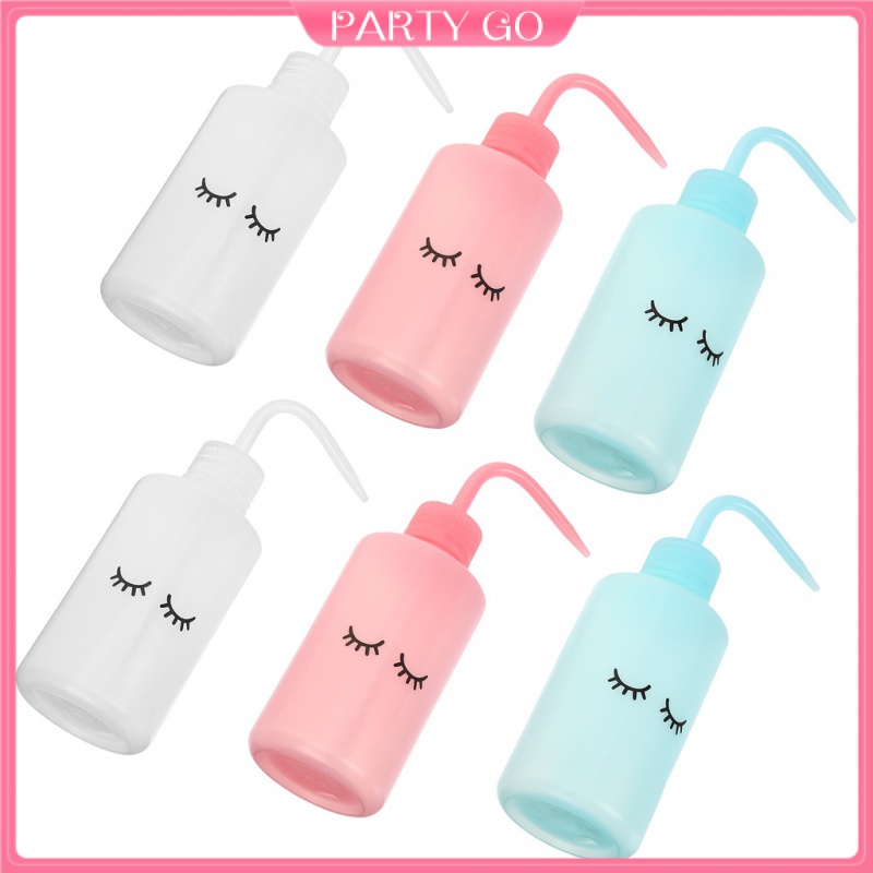 Set 6 Chai Chiết Nước Tẩy Trang Lông Mi Dạng Bóp Tiện Lợi