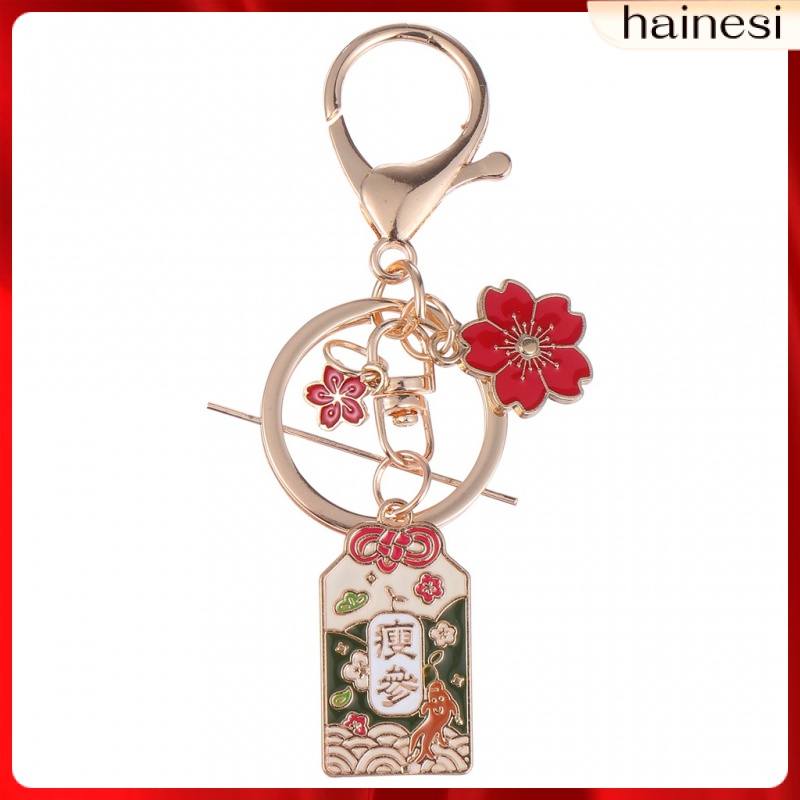 Móc Chìa Khóa / Ví / Túi Xách Hình Động Vật Hoa Anh Đào May Mắn Nhật Bản Thích Hợp Làm Quà Tặng Cho