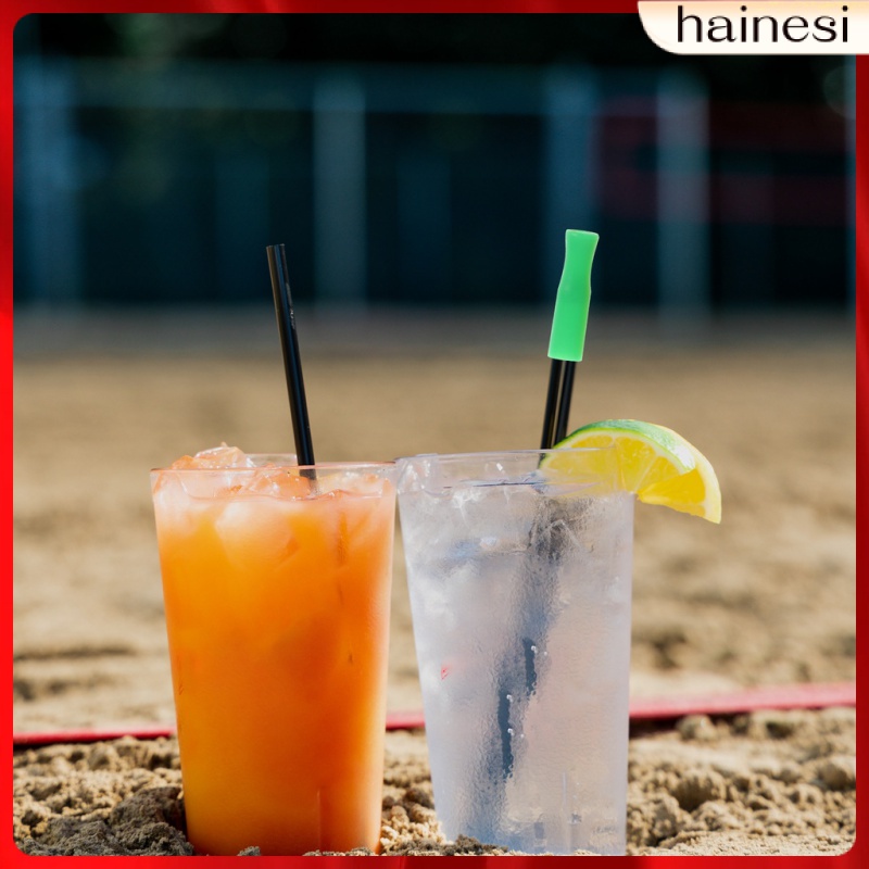 Bộ 8 Ống Hút Silicone Tái Sử Dụng Được