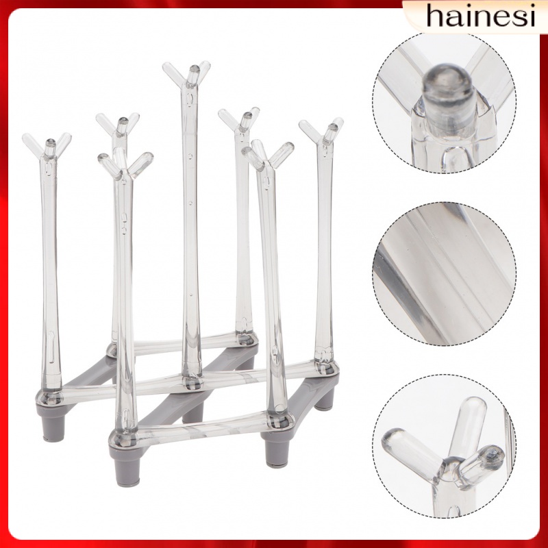 Giá Đỡ Phơi Khô Bình Nước Bằng Thủy Tinh Có Thể Gấp Gọn Tiện Lợi Dành Cho Bé