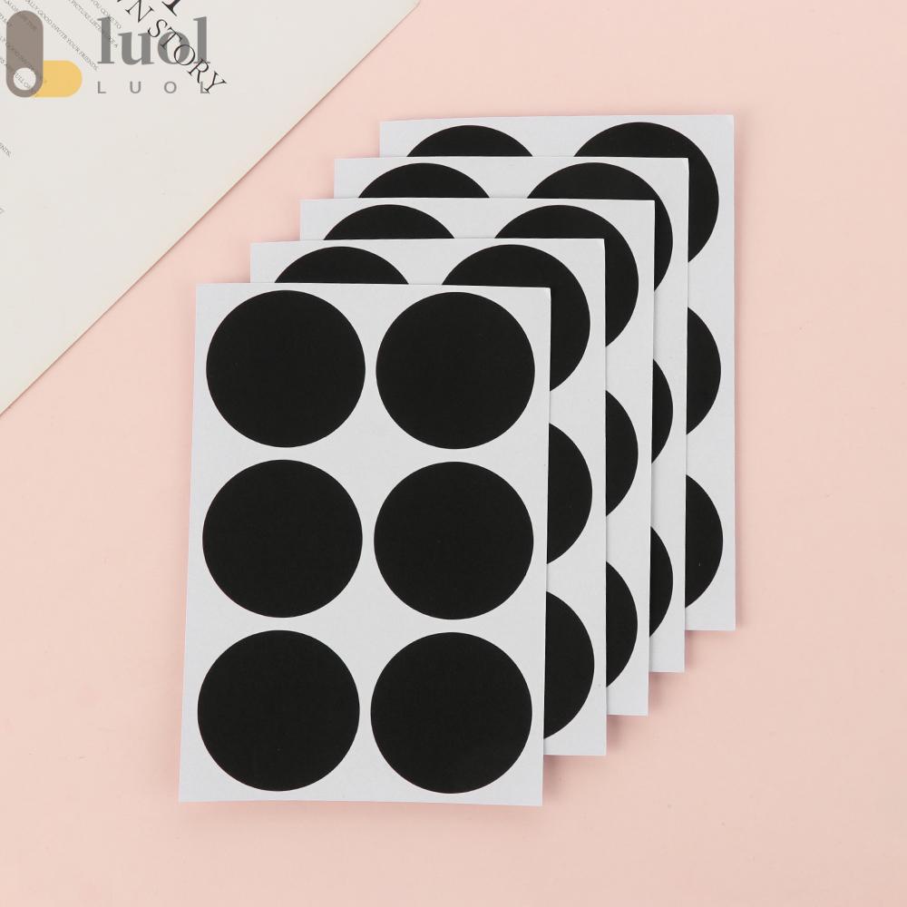 Set 30 / 60 Nhãn Tròn Ghi Tên Gắn Hũ Gia Vị