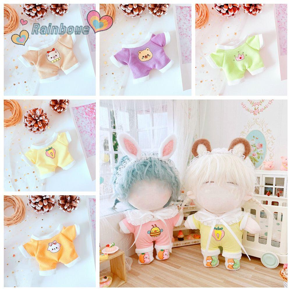 Phụ Kiện Quần Áo Màu Cầu Vồng Cho Búp Bê 20cm