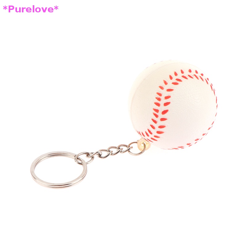 Móc Khóa Xe Hơi Hình Quả Bóng Thể Thao Mới