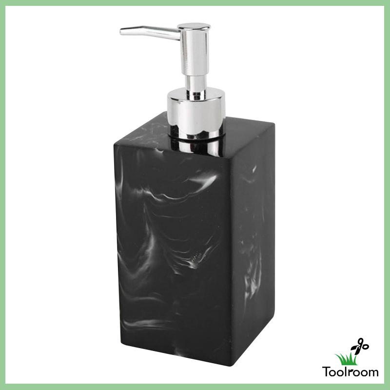 Bình Đựng Xà Phòng Dạng Nhấn Màu Đen Tiện Dụng Cho Nhà Tắm