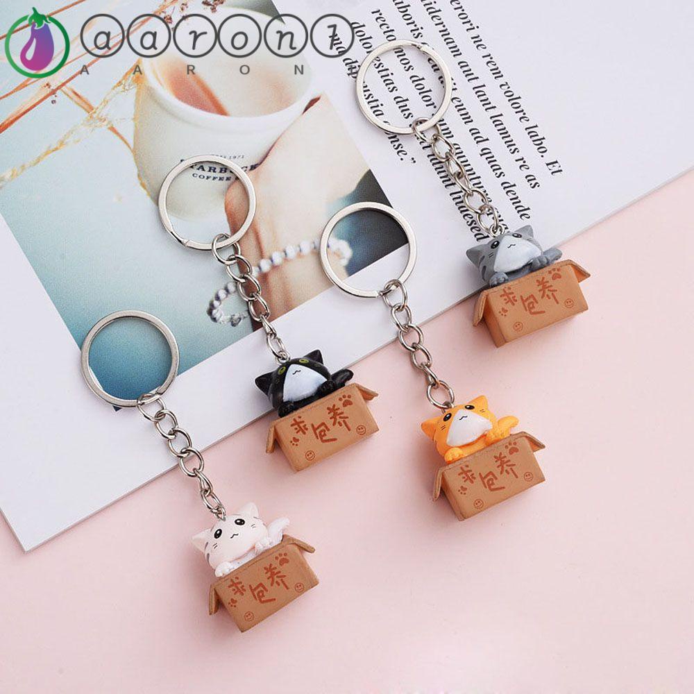 1 Móc Khóa Trang Trí Túi Cá Tính Bằng Nhựa Resin Dễ Thương AARON1