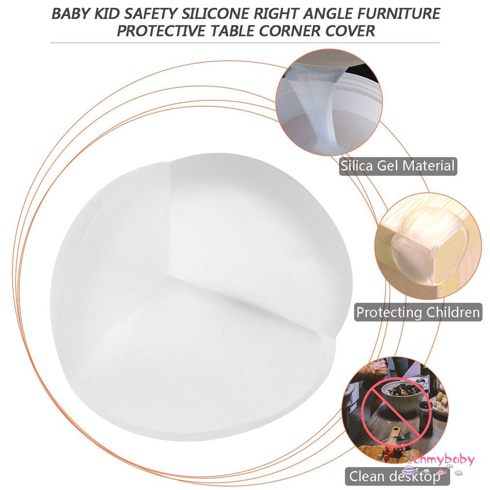 [Ready] Bảo vệ trẻ em Silicon bảo góc bàn Rào chắn va chạm đồ nội thất [Z/13]