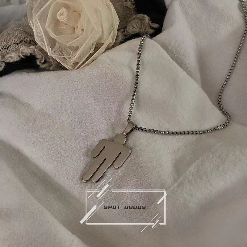 Vòng cổ Thép Titan Không Phai Phong Cách Hip hop Đơn Giản Thời Trang