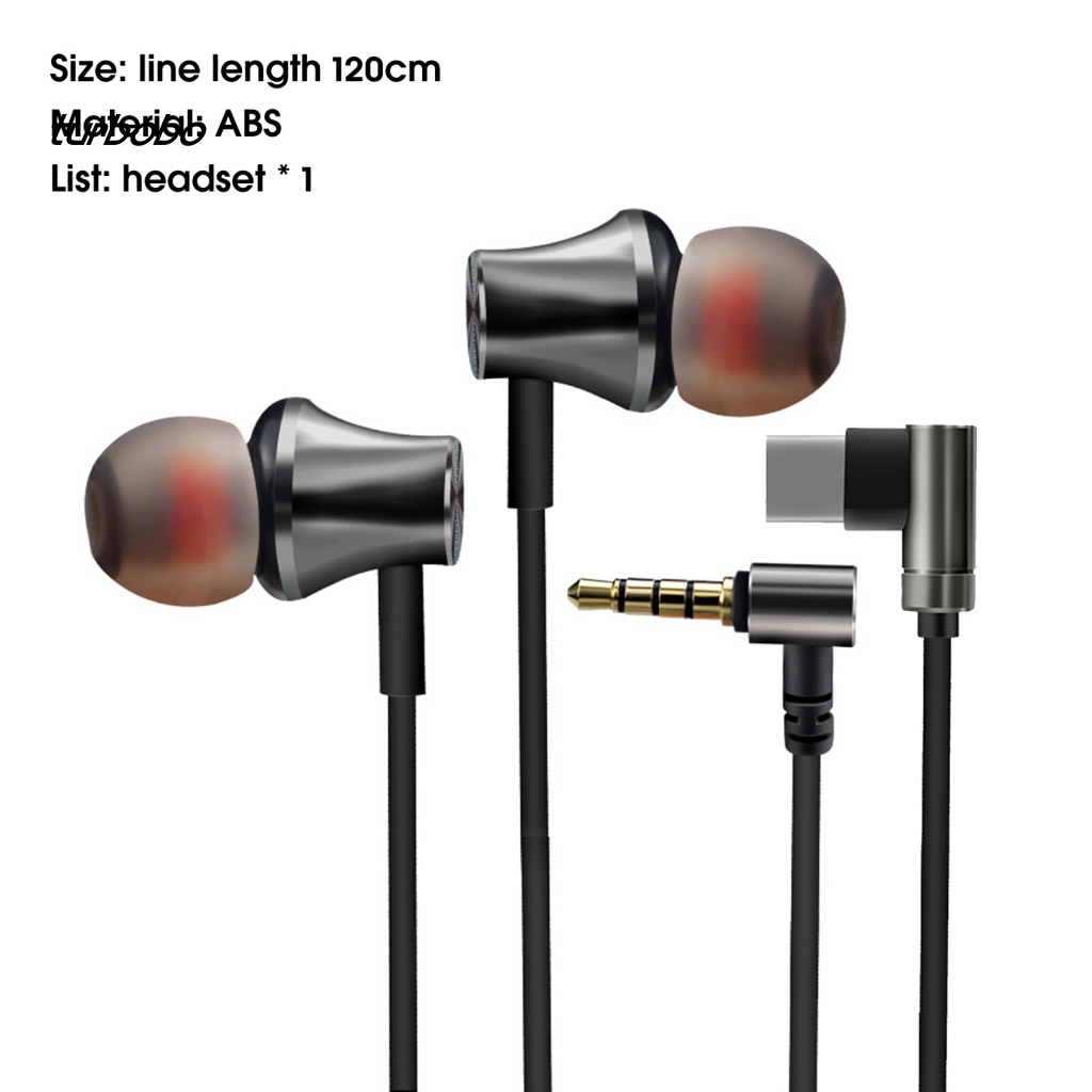 Tai Nghe Thể Thao Nhét Tai Jack Type-C / 3.5mm Điện Thoại