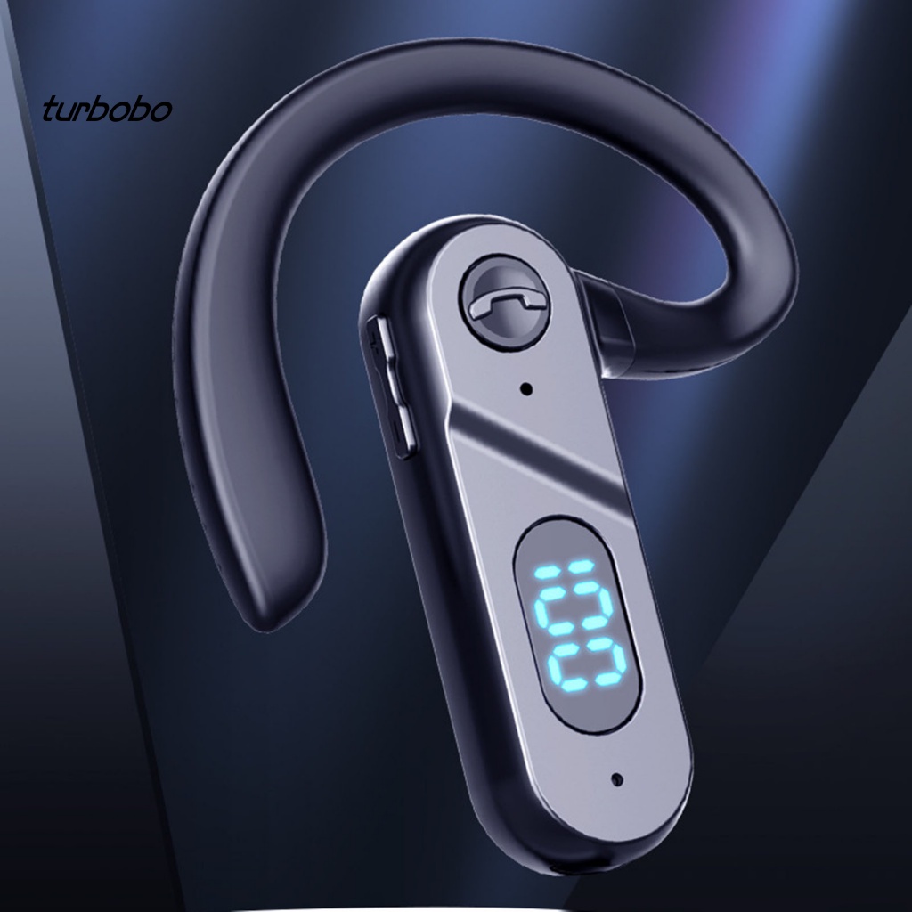 Tai Nghe Thể Thao Không Dây Bluetooth 5.2 turbobo V28 Màn Hình LED Kỹ Thuật Số Dạng Móc Vành Tai