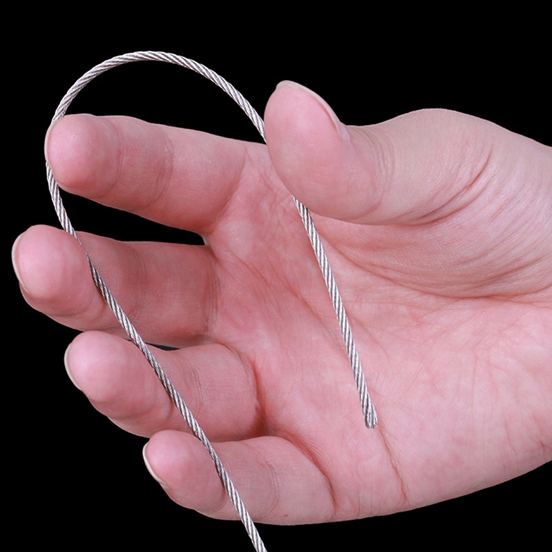 Uloverun Cuộn Dây Câu Cá 5m Bằng Thép Không Gỉ 304 Chất Lượng vn