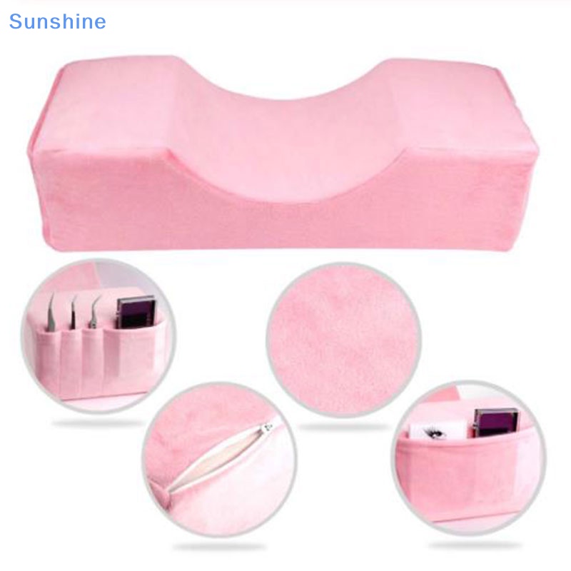 Gối Kê Cổ Mềm Mại Hỗ Trợ Gắn Mi Giả Tiện Dụng