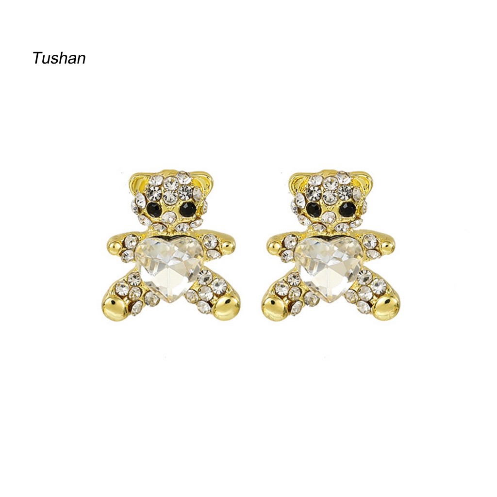 Khuyên Tai Hình Trái Tim Đơn Giản Dễ Thương Dành Cho Nữ