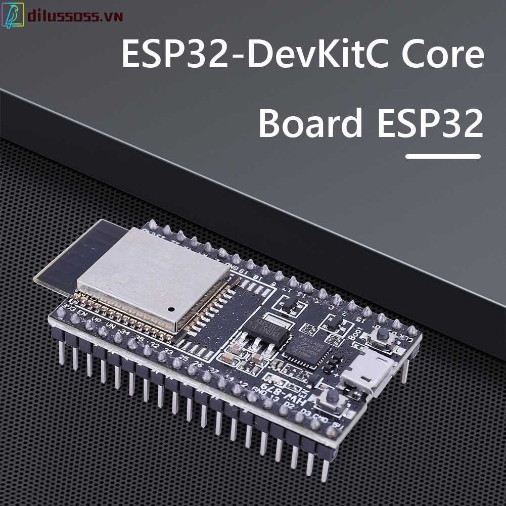 Bảng Mạch Phát Triển ESP32 Lõi WiFi Bluetooth 500mA ESP32-DevKitC Chuyên Dụng