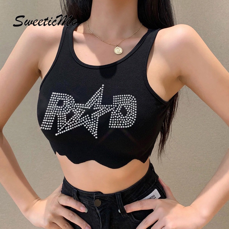 Áo Hai Dây Ôm Dáng Màu Tương Phản Thời Trang Mới 2023 Cho Nữ