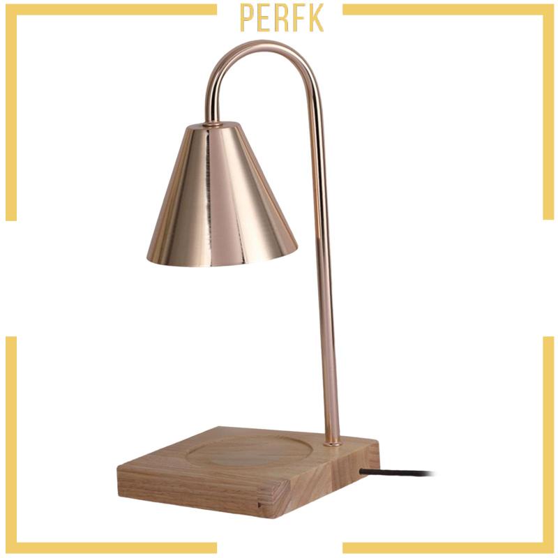 [Perfk] Đế Đèn Sưởi Ấm Bằng Gỗ Có Thể Điều Chỉnh Thời Gian Không Cháy