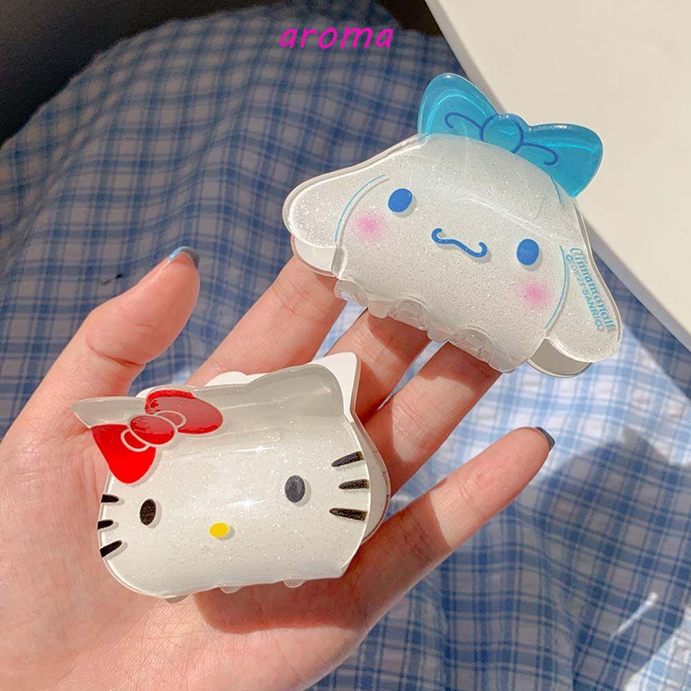 Kẹp Tóc Hình Hoạt Hình Bằng Acrylic Thanh Lịch Cho Nữ