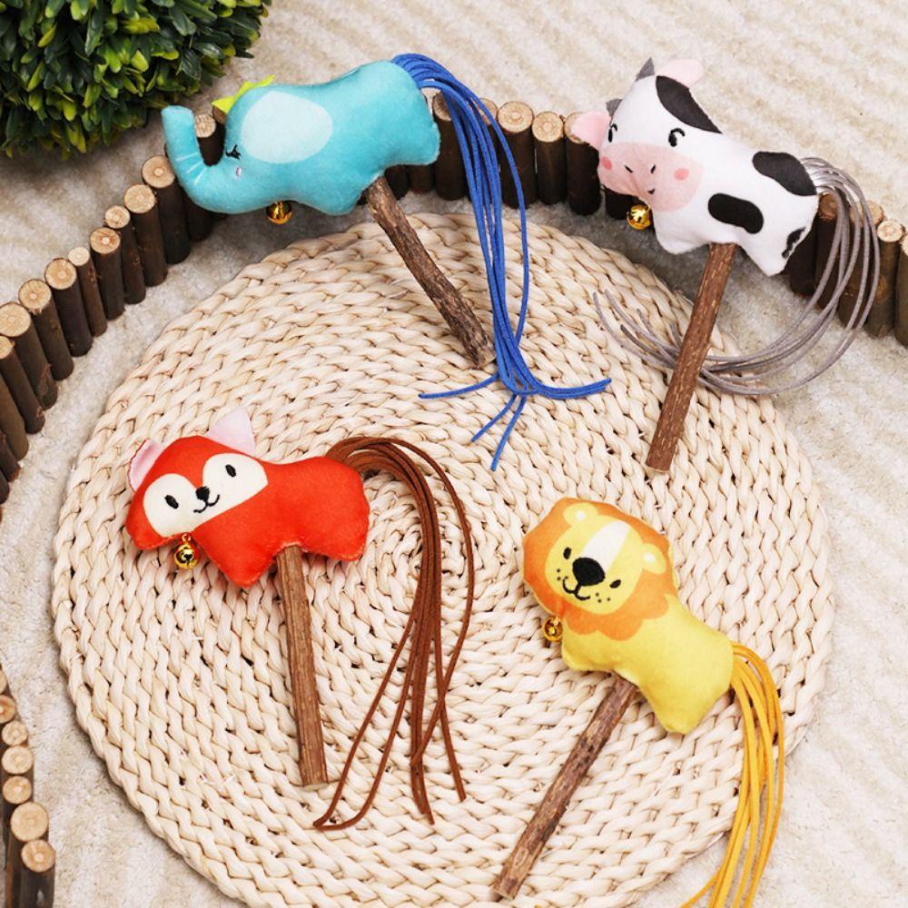 JARRED Đồ Chơi Mềm Chống Cắn Chống Mài Mòn Có Chuông Cho Mèo Cưng