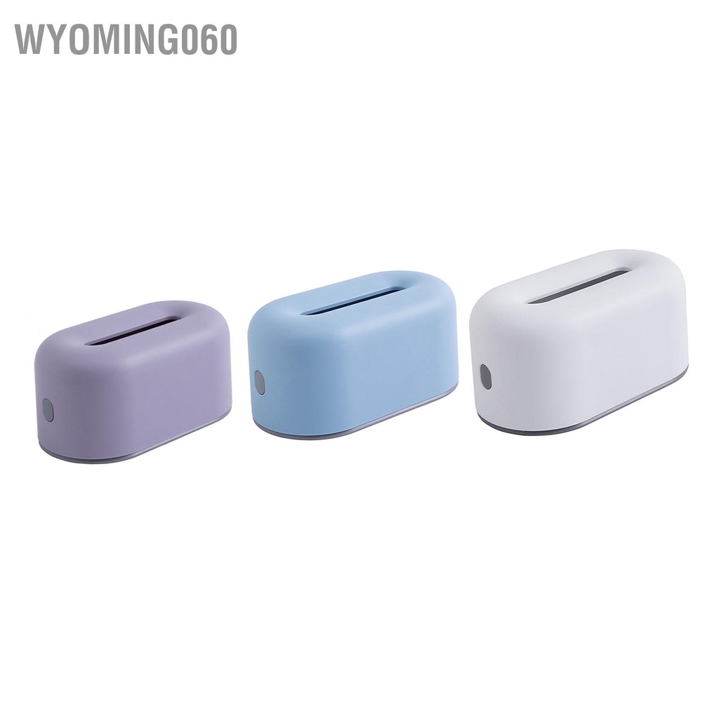 Wyoming060 Bắc Âu Ins Hộp Đựng Khăn Giấy Bằng Nhựa Đơn Giản Nhà Đồ Cho Ký Túc Xá Phòng Ngủ Bàn Hàng