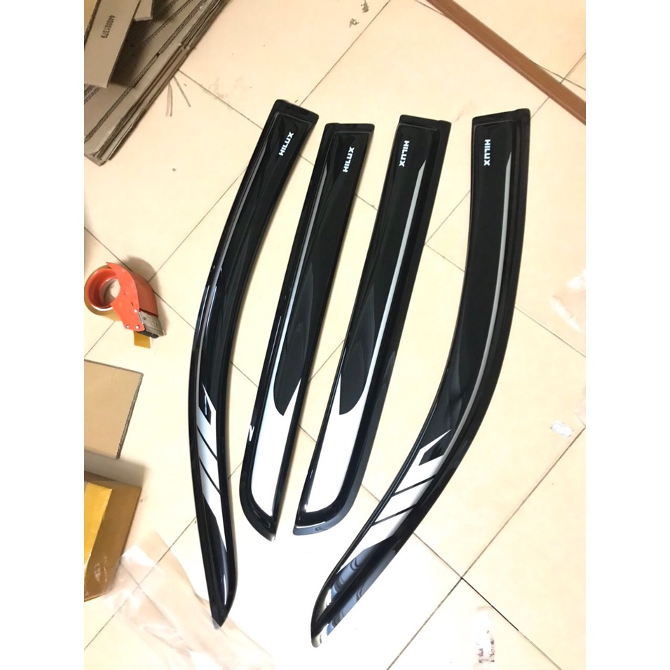 Vè che mưa cho xe Toyota Hilux [ SALE SỐC ] Vè che mưa cho xe ô tô Hilux 2018-2023- 2025-2026