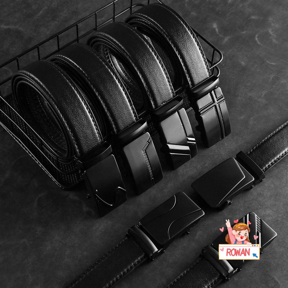 Thắt Lưng Da PU Khóa Tự Động Chất Lượng Cao