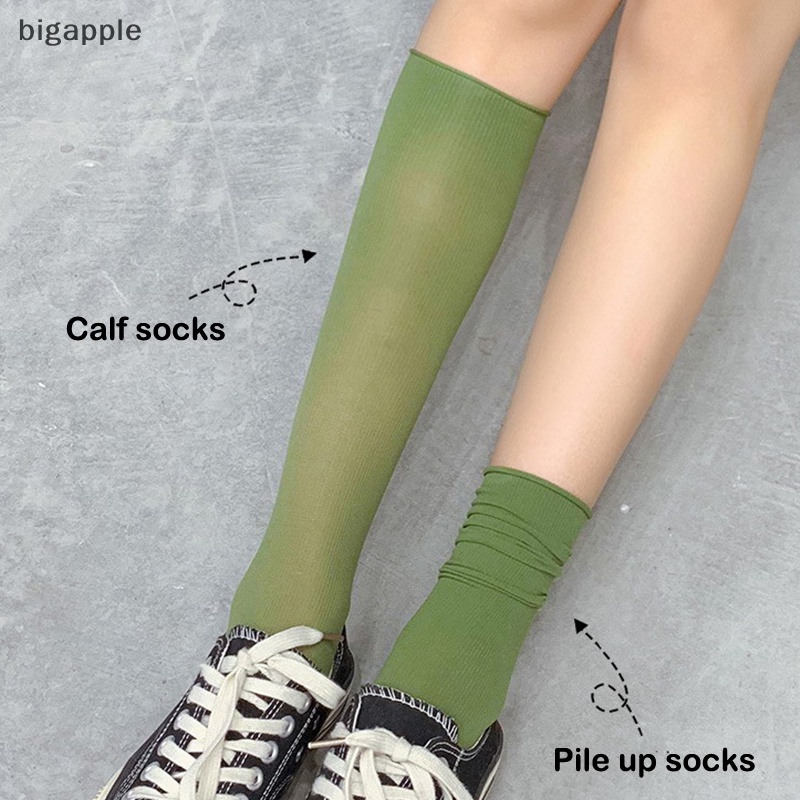 1 Đôi Vớ Cotton Màu Trơn Thoáng Khí Thoải Mái Cho Nữ