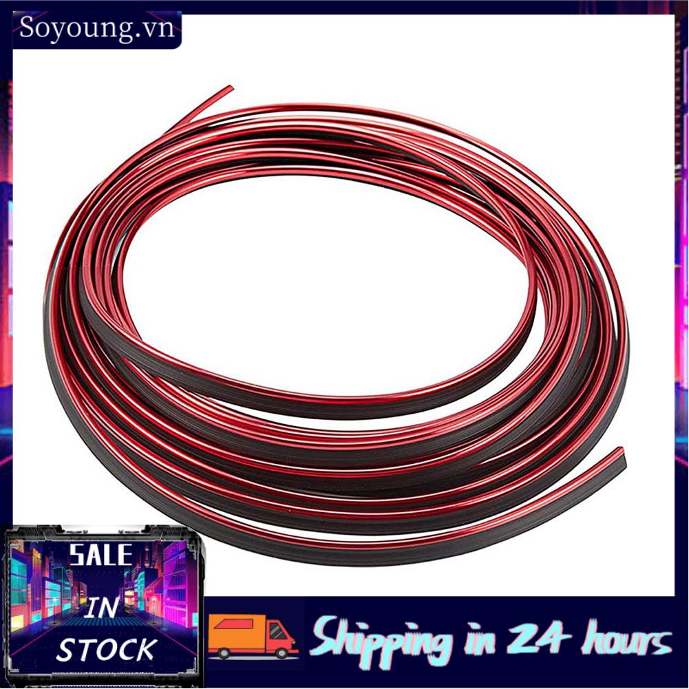 Soyoung Automobile Interior Trim Strip  Electroplating Elastic Car Dashboard Line for Vehicle
