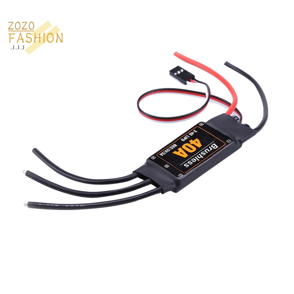 Bộ Điều Tốc ESC Không Chổi Than 40A Cho Máy Bay Điều Khiển Từ Xa